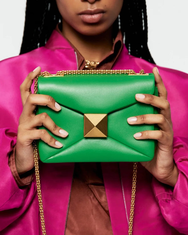 Emerald Luxe Leather Bag