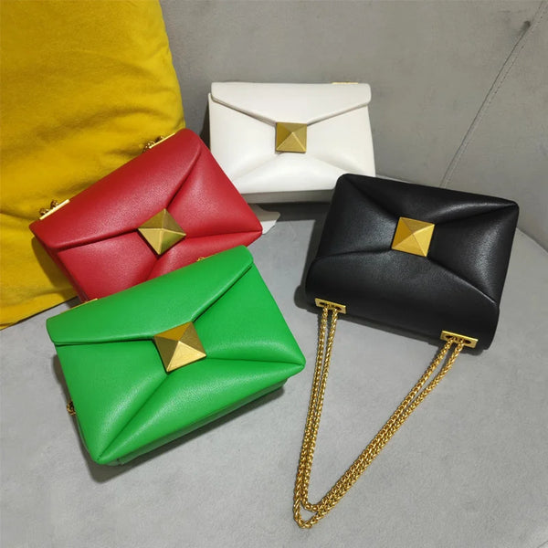 Emerald Luxe Leather Bag